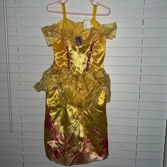 Authentic Disney Brand Belle Costume Beauty and the Beast 4-6X - Picture 5 of 7